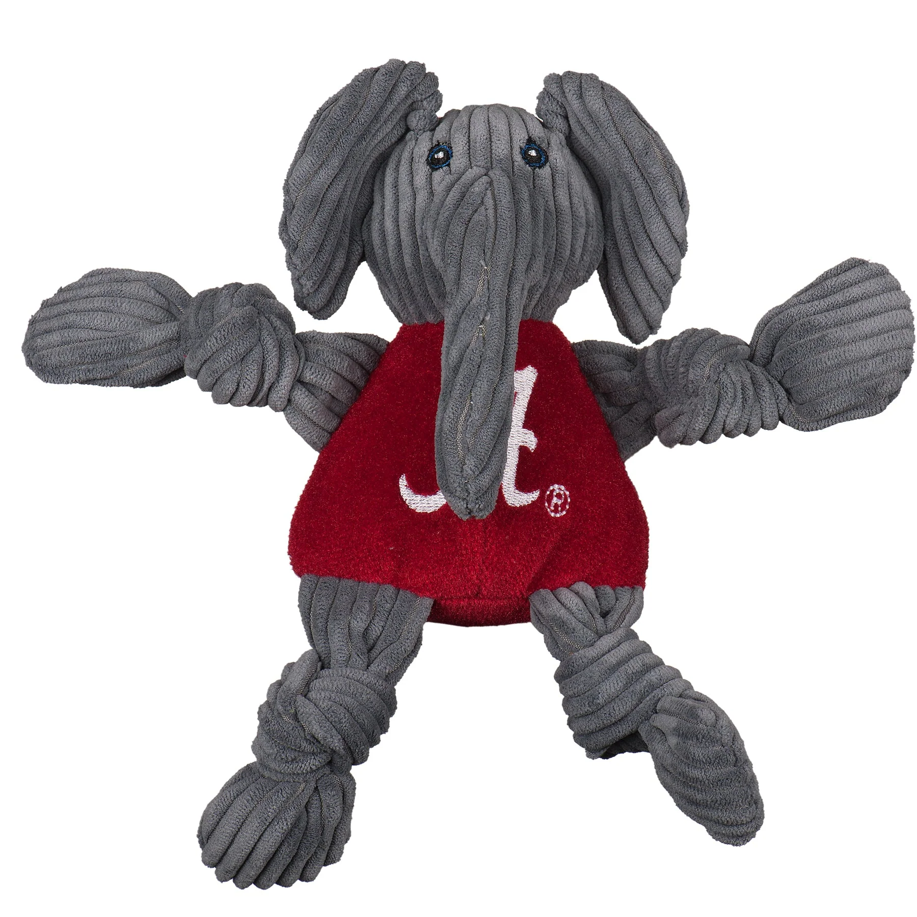 NCAA University of Alabama, Big Al Mascot Knottie® Plush Dog Toy - Image 3