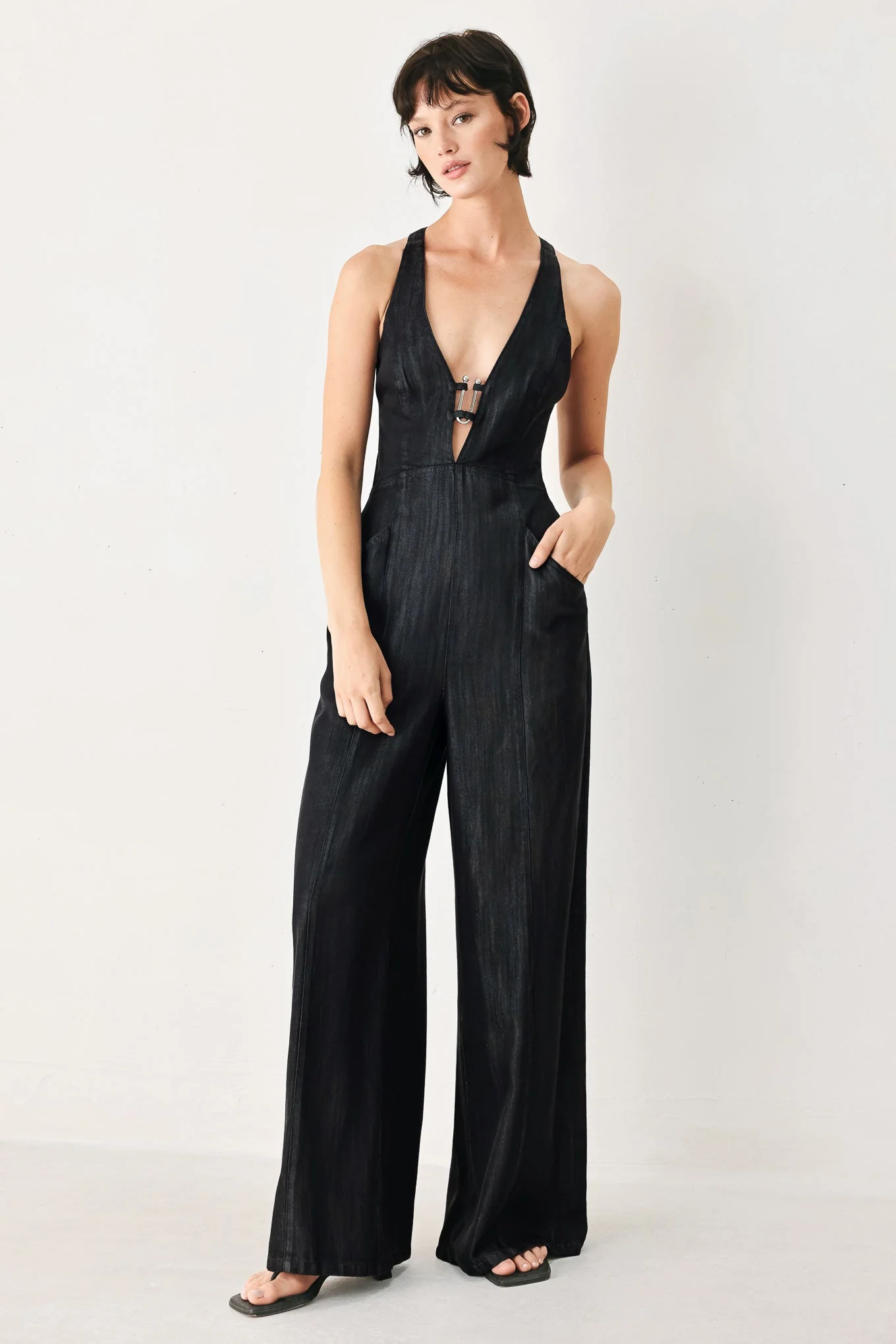 Noir Coas Woven Jumpsuit - Image 3