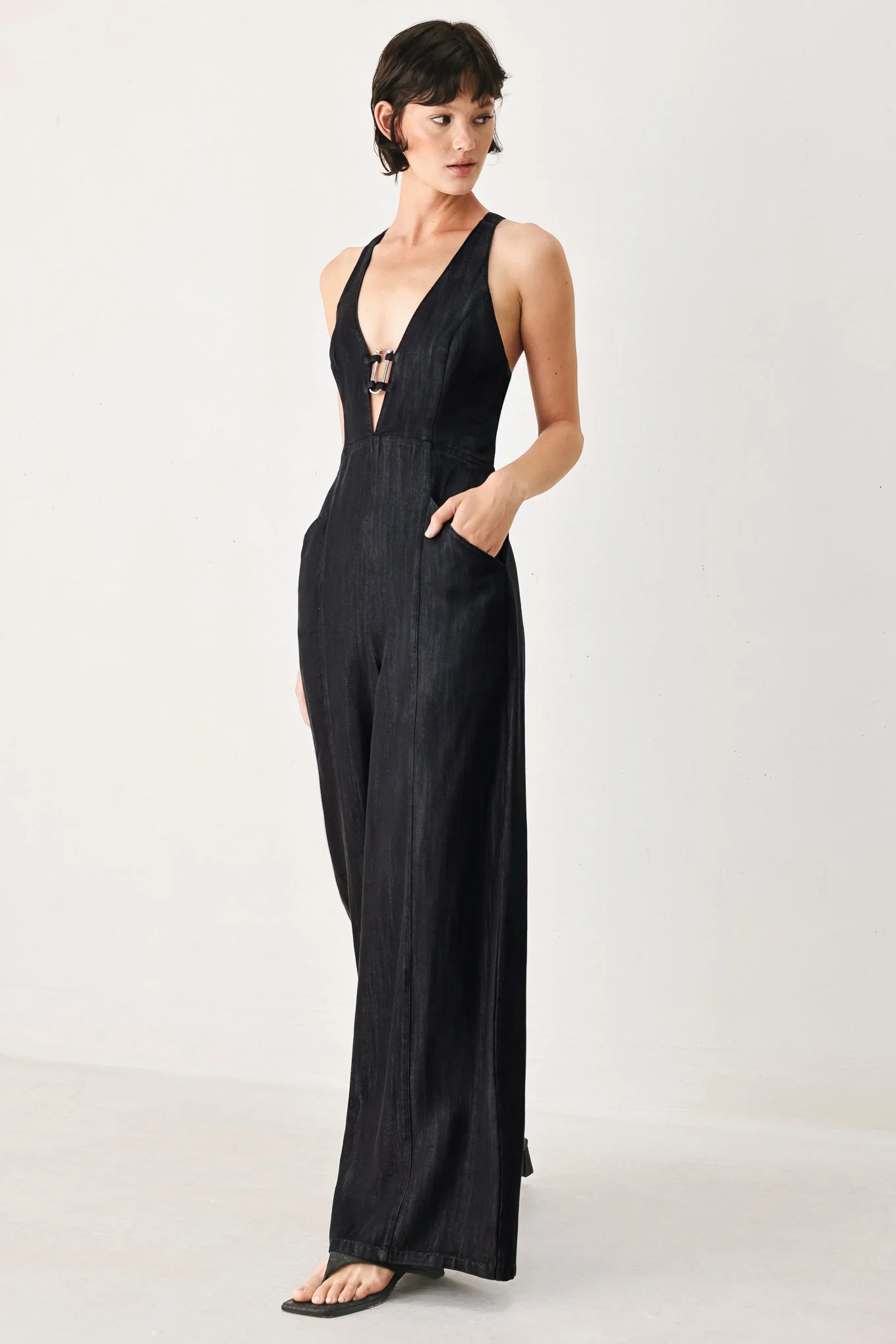 Noir Coas Woven Jumpsuit - Image 7