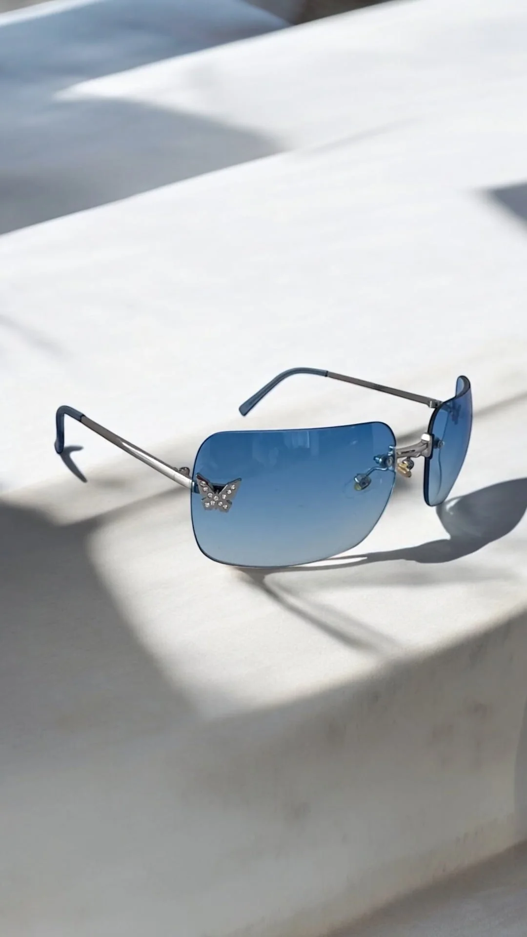 Papillon Purple Sunglasses - Image 6
