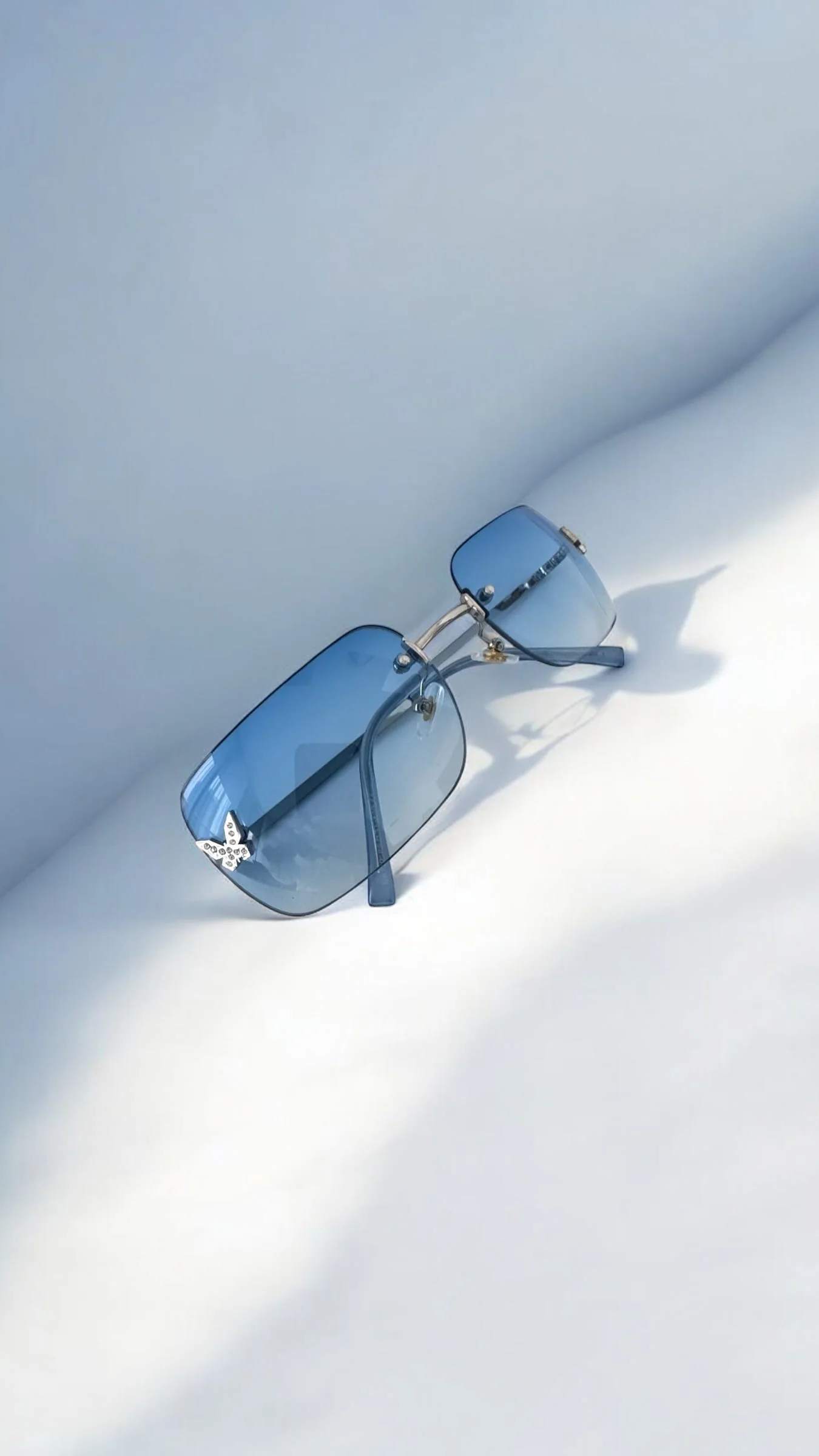 Papillon Silver Sunglasses - Image 14