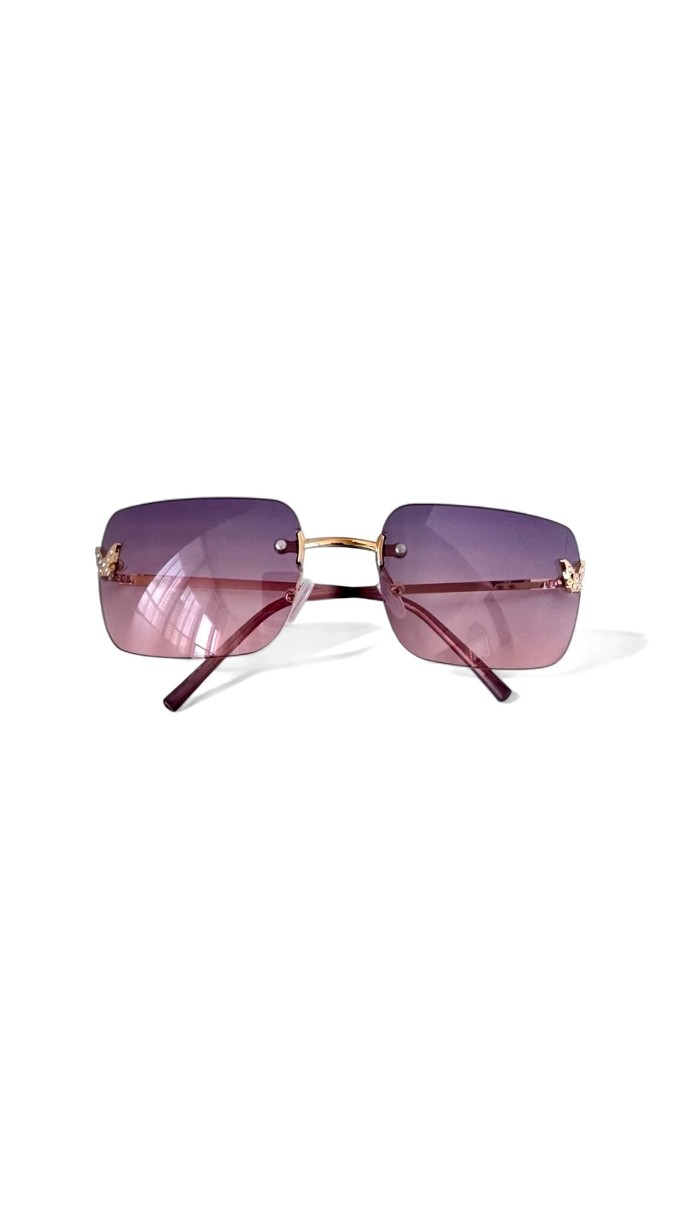 Papillon Silver Sunglasses - Image 19