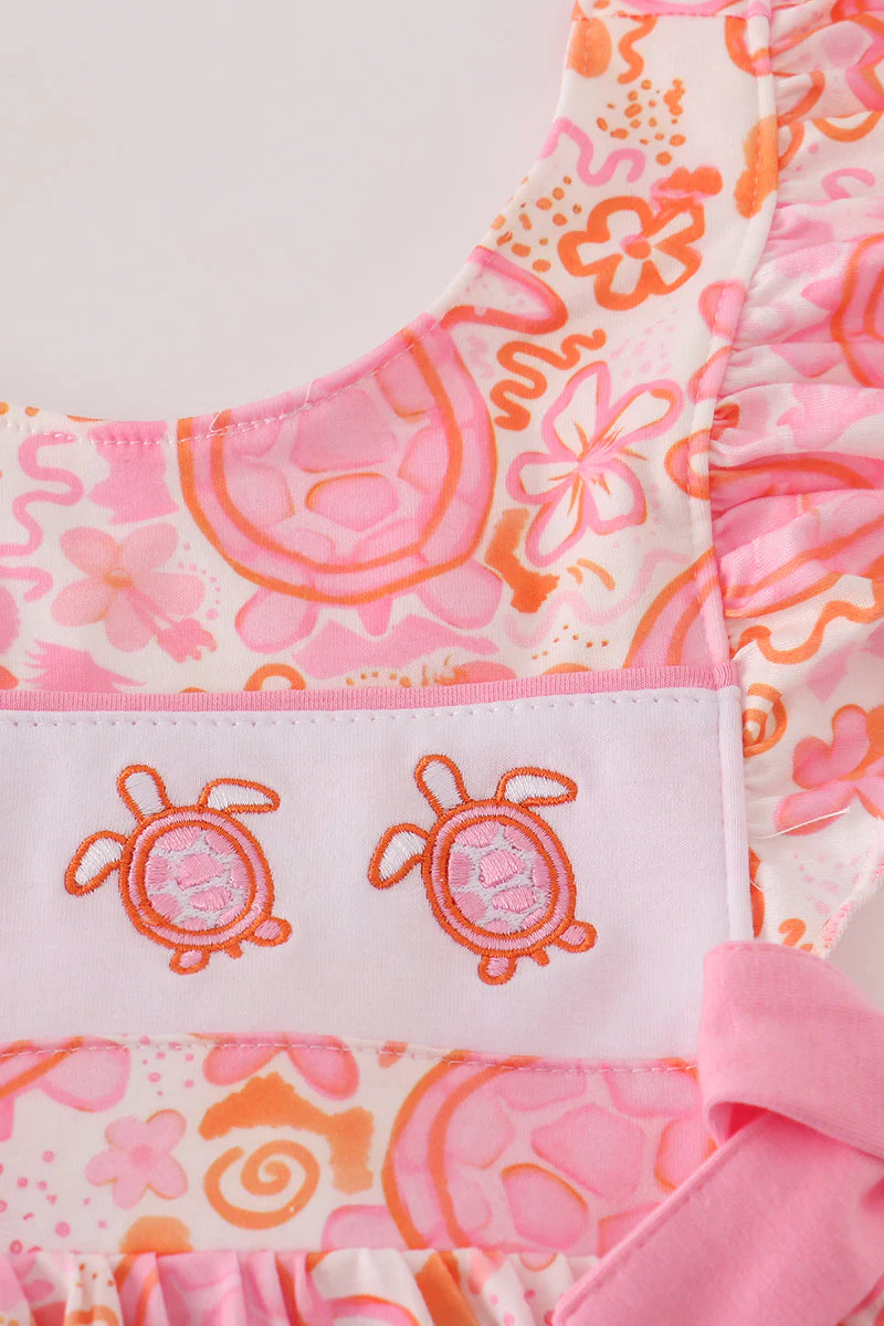Pink Floral Dress - Image 2