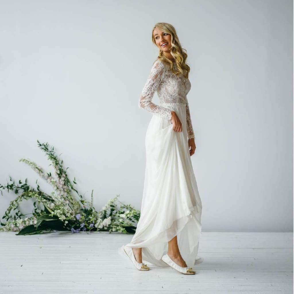 Premium White Flats - Image 10