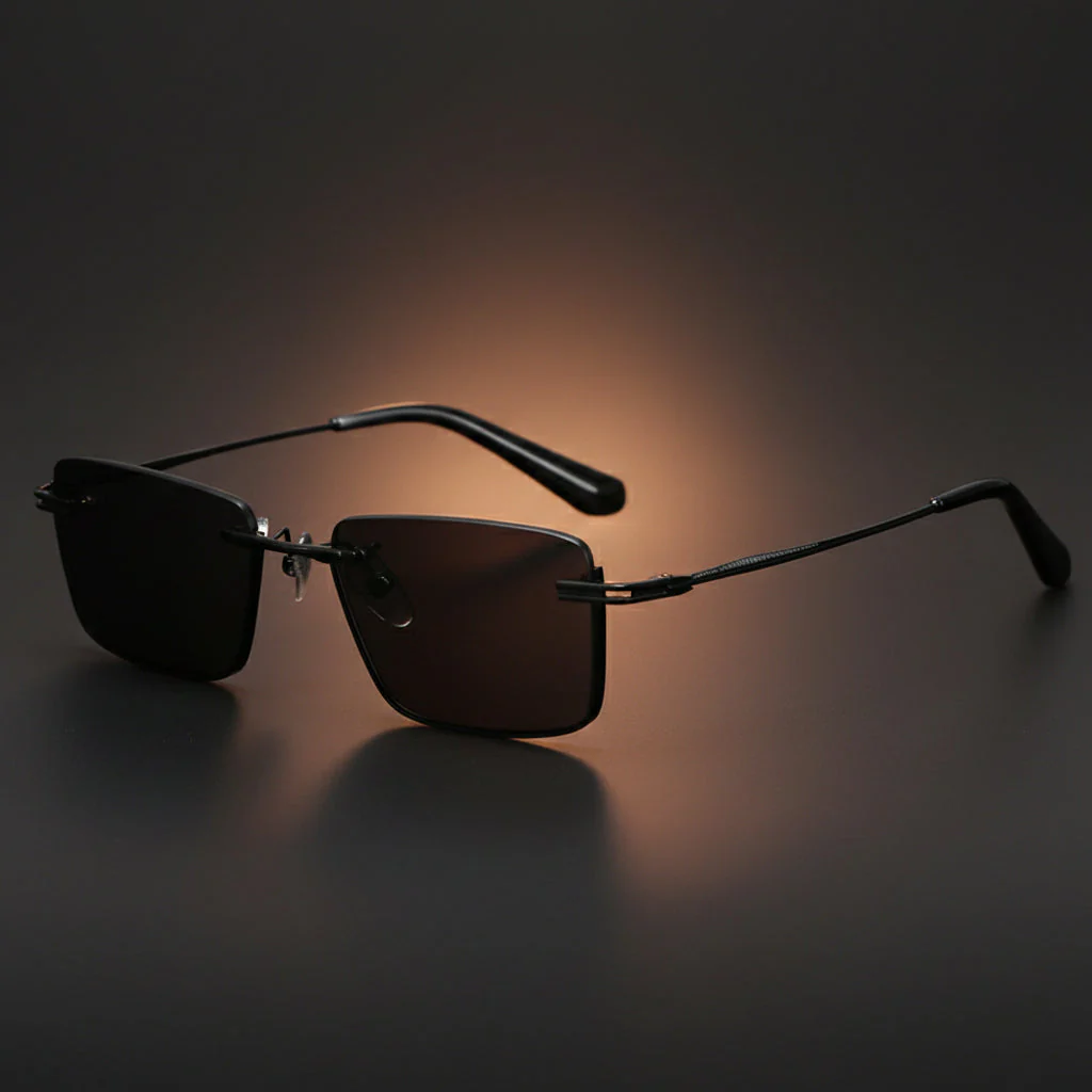 Pure Titanium Polarized Sunglasses – Retro British Style - Image 6