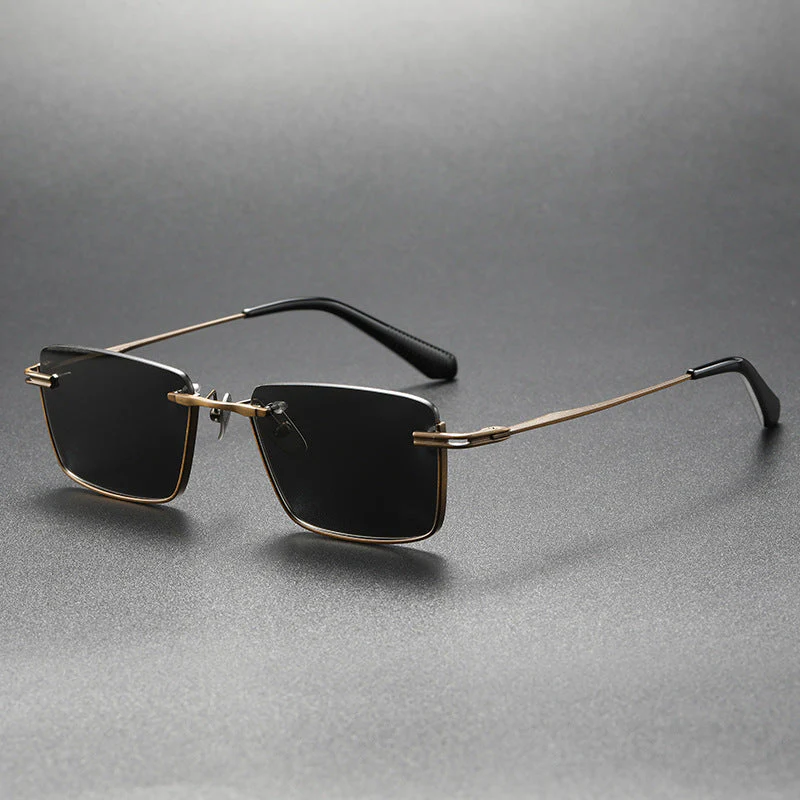 Pure Titanium Polarized Sunglasses – Retro British Style - Image 8