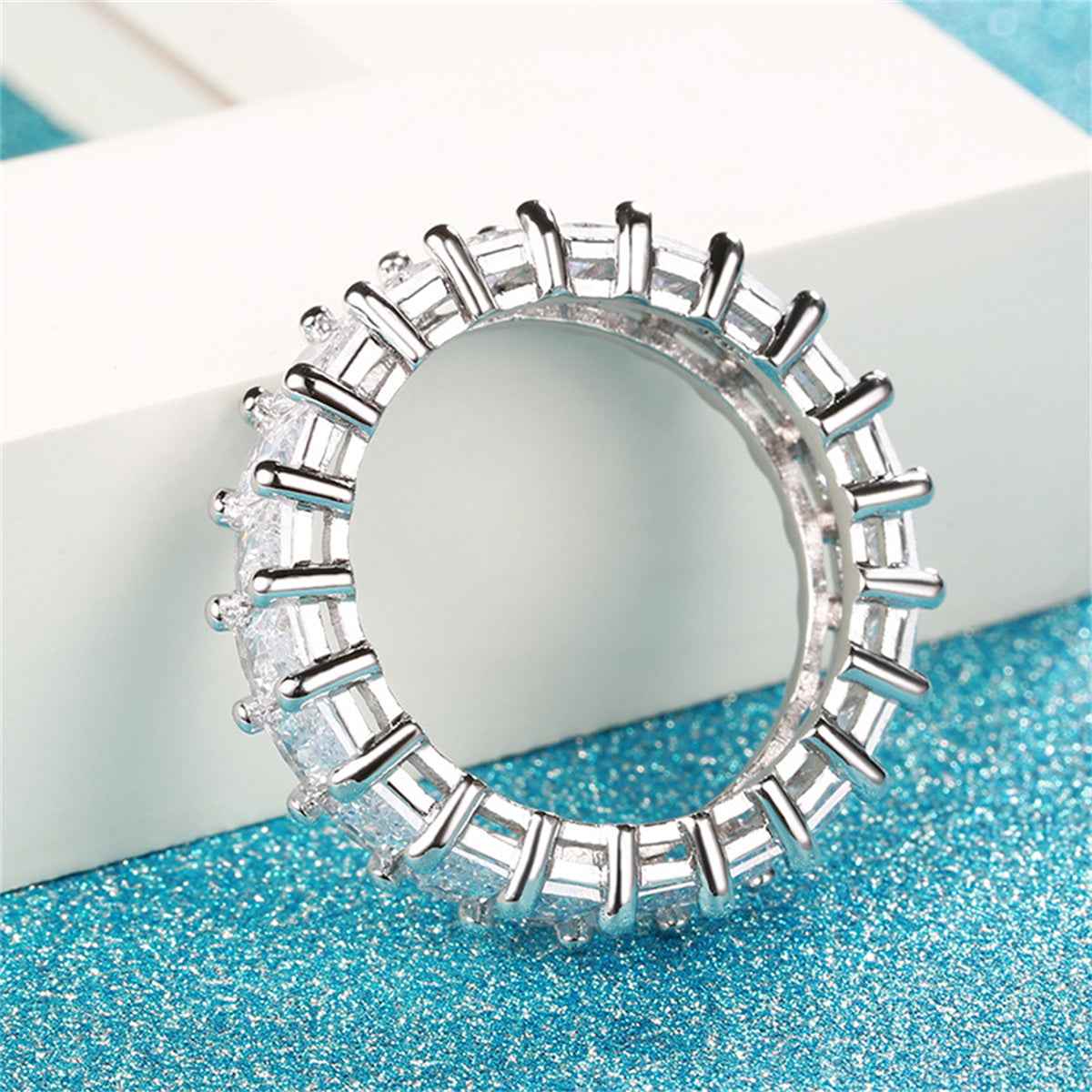 Radiant Crystal & Silvertone Band - Image 4