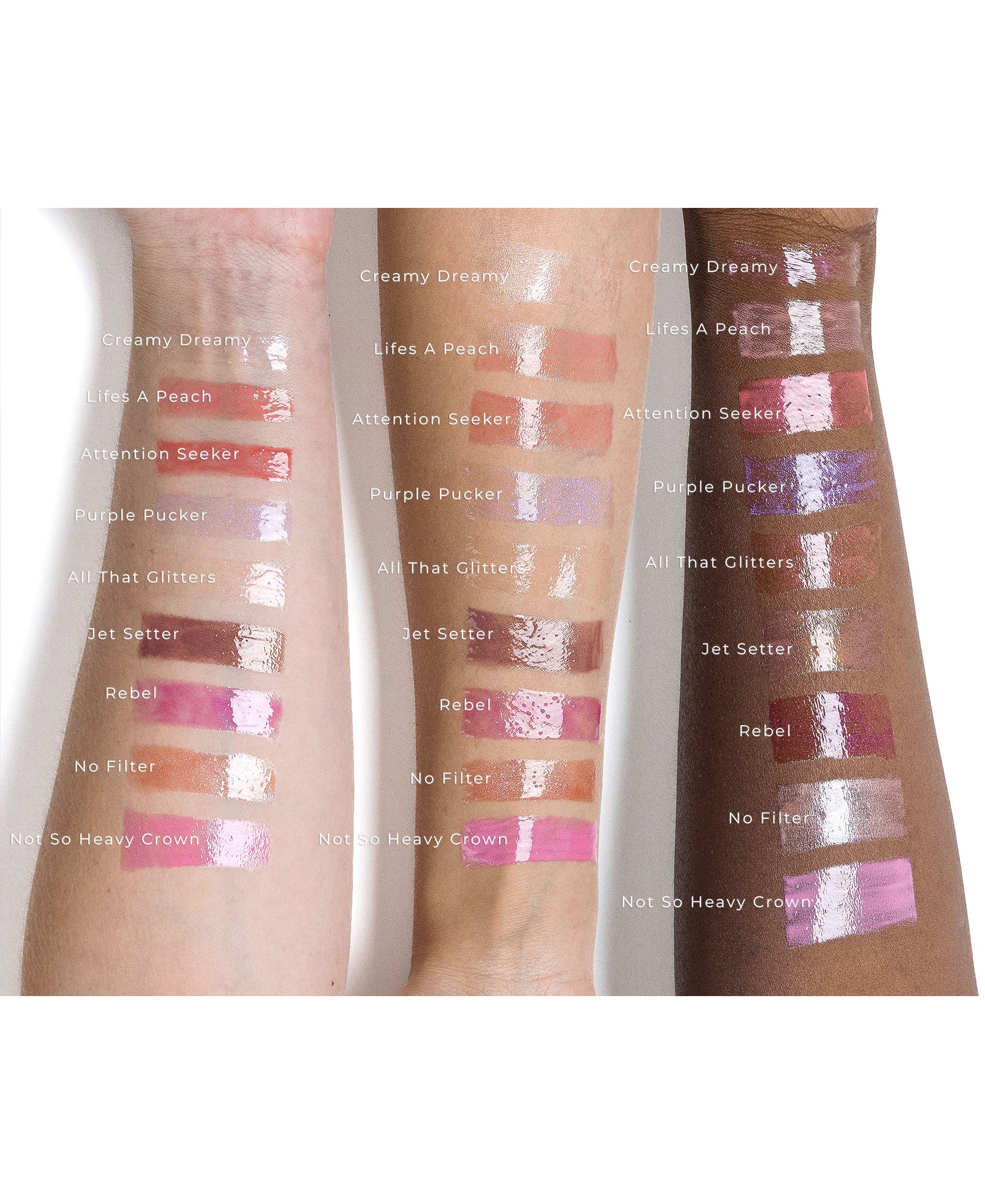 Rinna Beauty Larger Than Life Lip Plumping Gloss - Purple Pucker - Image 6