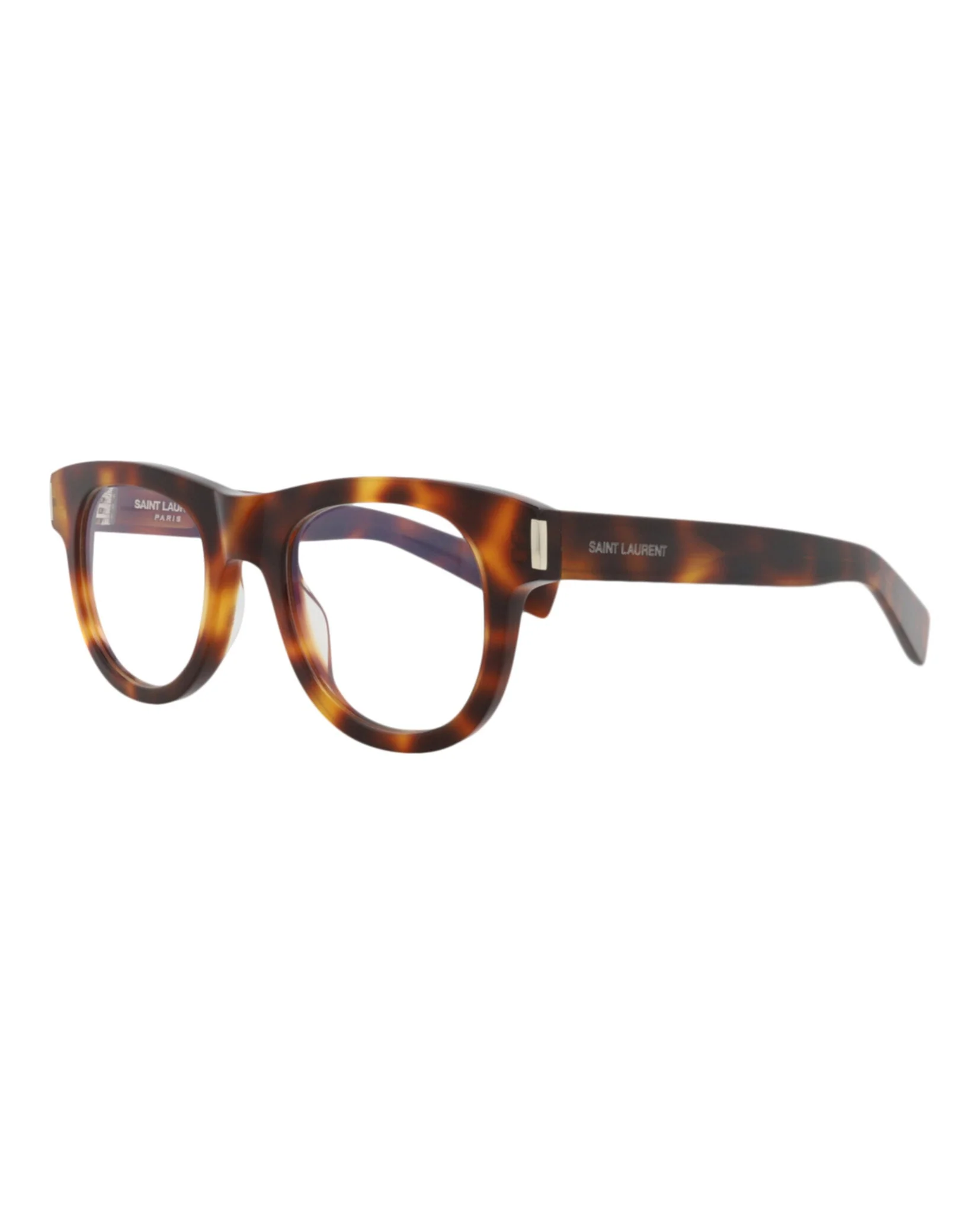 Saint Laurent Round-Frame Recycled Acetate Optical Frames - Image 2