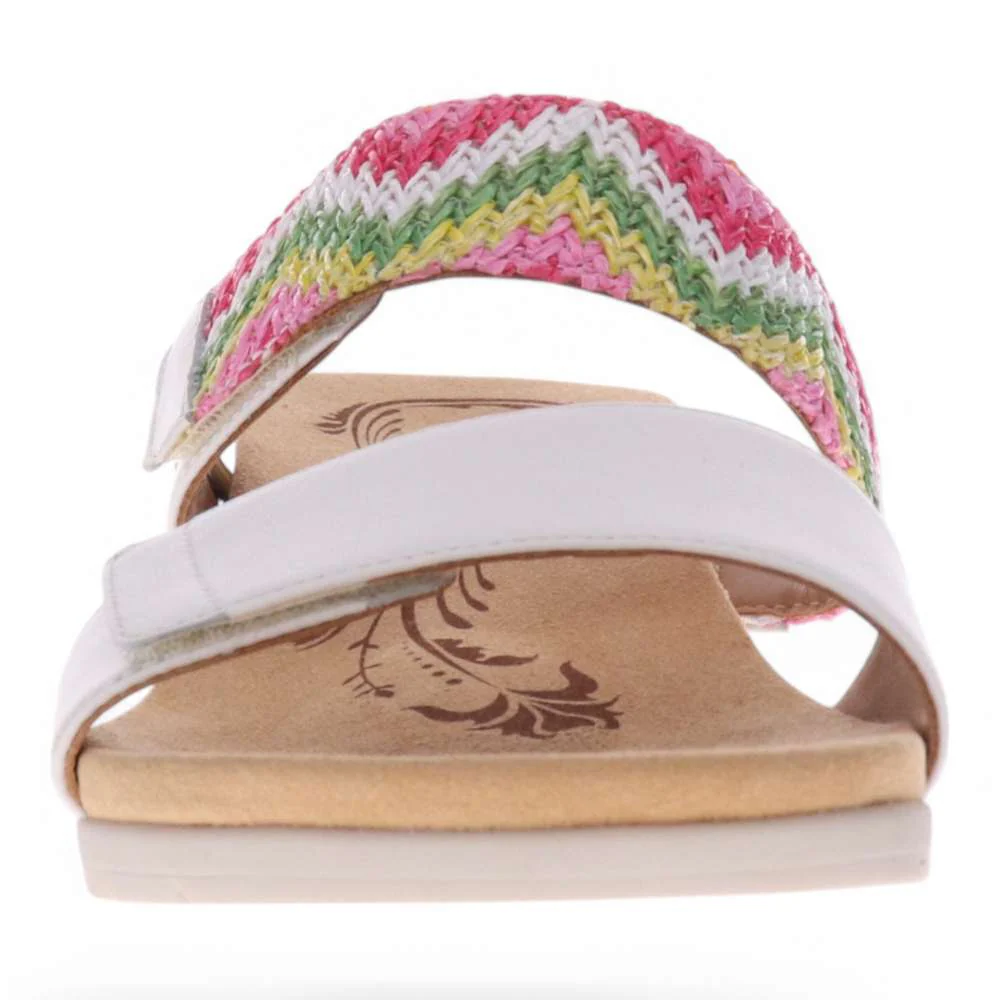 Sorrento Wedge - White Multi - Image 5