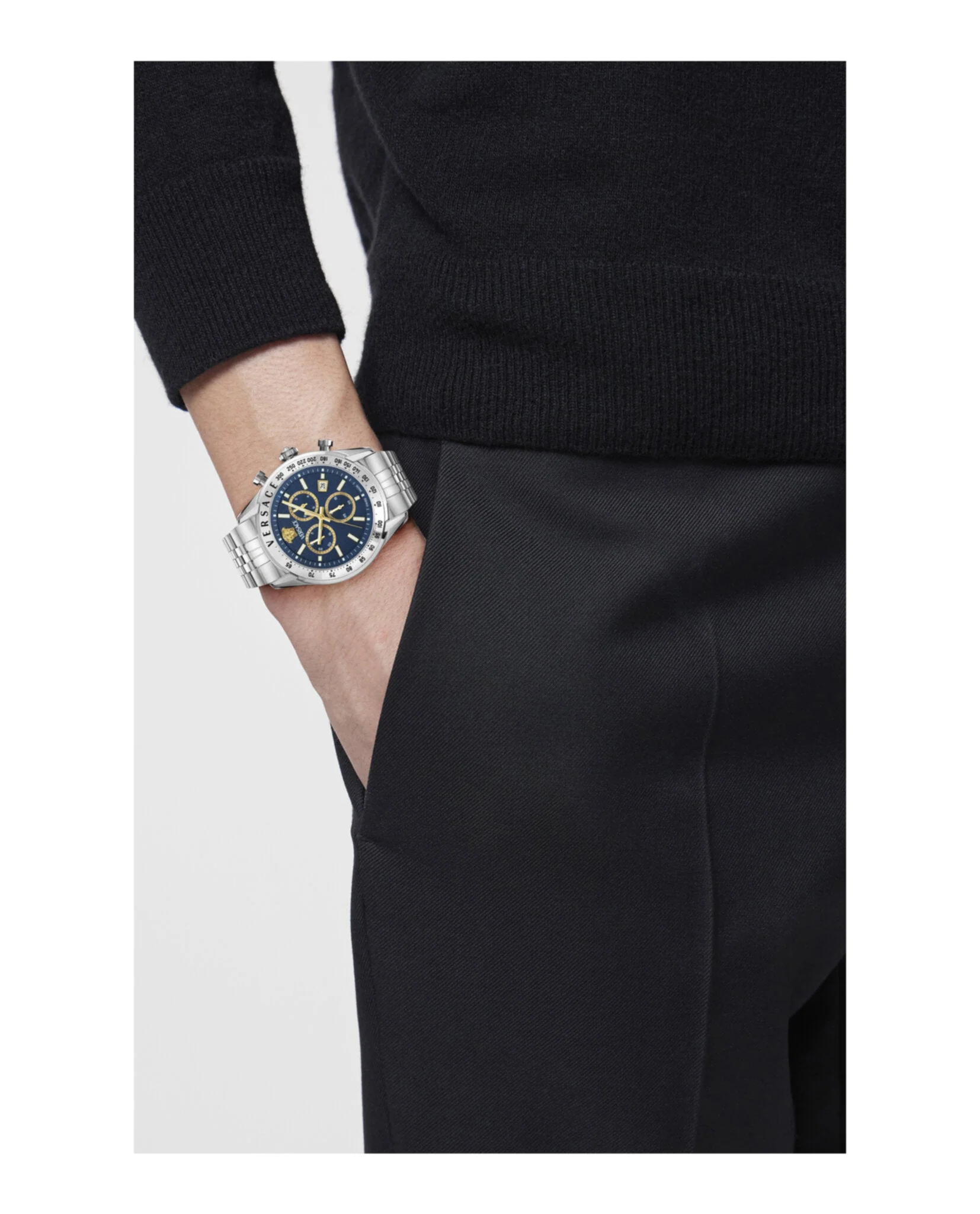 Versace Chrono Master Bracelet Watch - Image 5