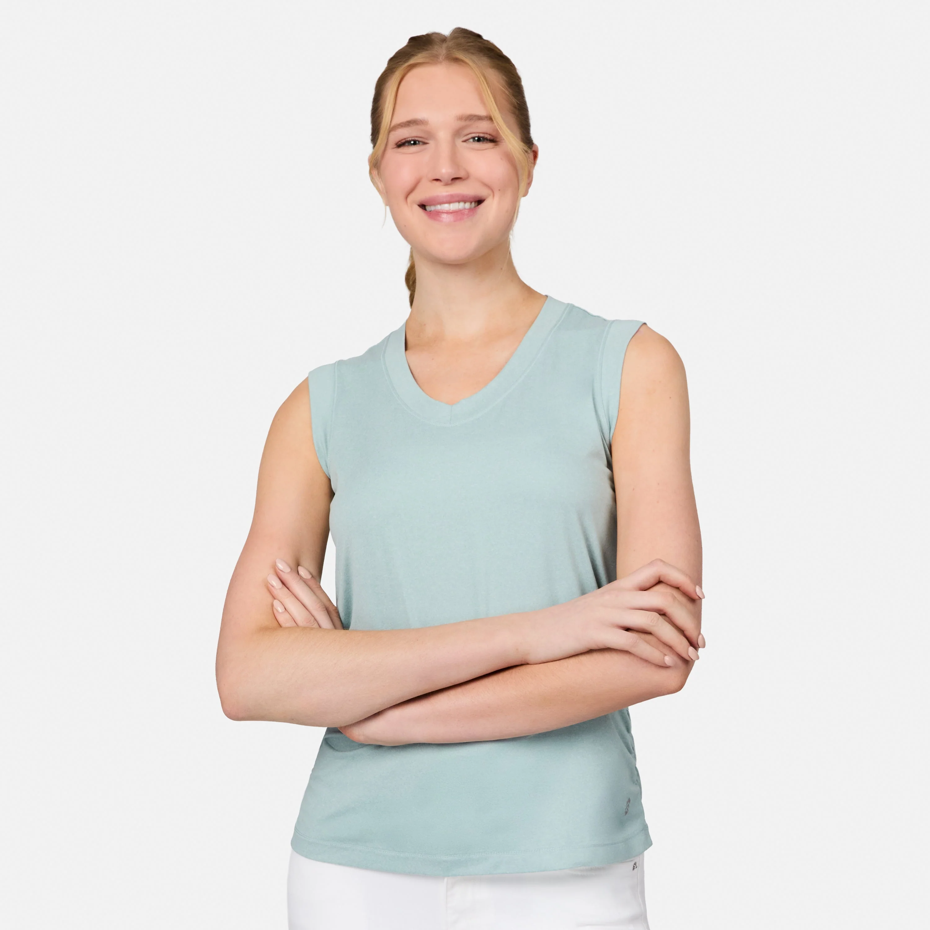 Women's Microtech® Chill V-Neck Tank Top - Image 10