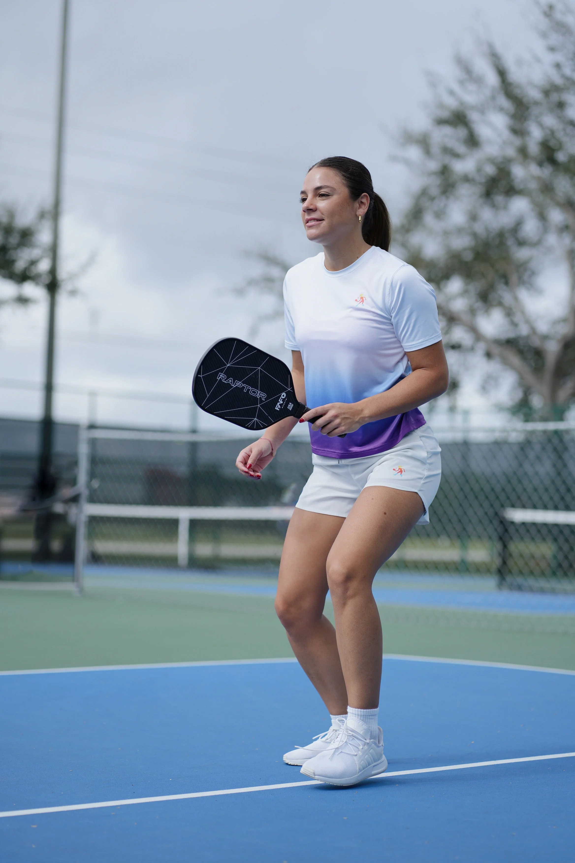 Women's Performance Dip Dye Tee - Image 6